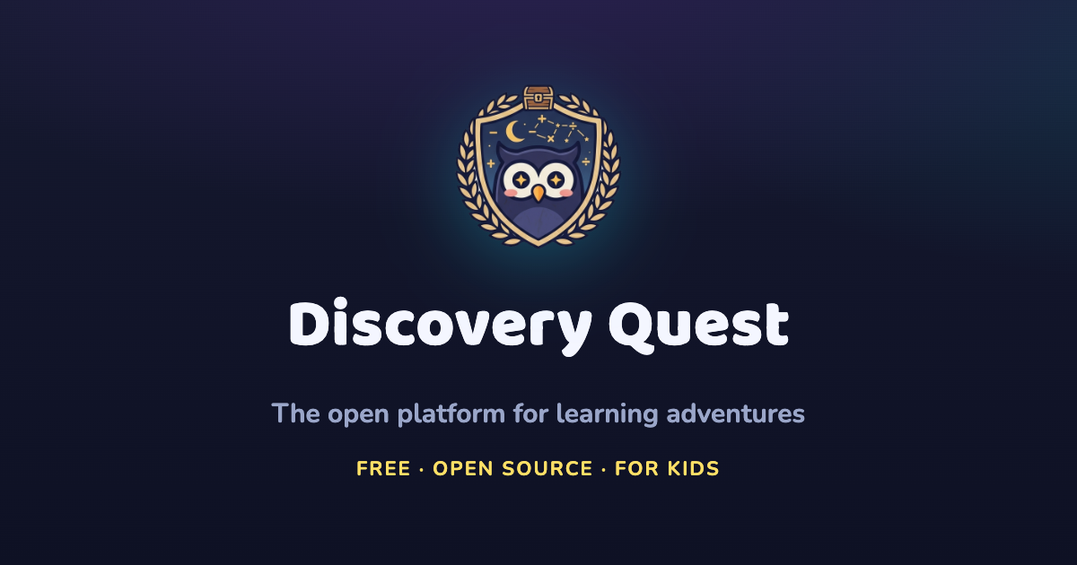 Discovery Quest — The open platform for learning adventures